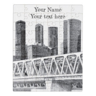 Metro bridge jigsaw puzzle