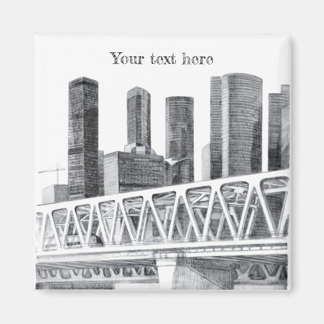 Metro bridge magnet (Front)