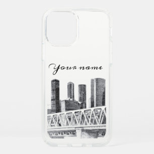 Metro bridge Pencil drawing Speck iPhone 12 Case