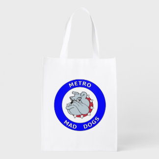 Metro Mad Dogs Reusable Grocery Bag (v2)