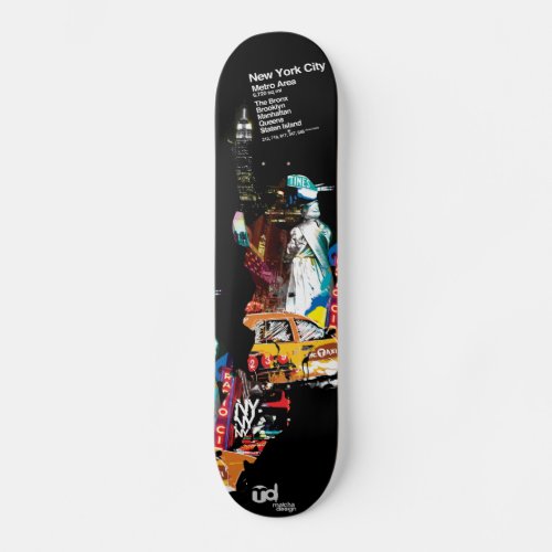 Metro New York City Skateboard