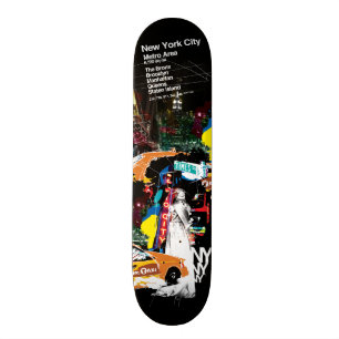 Metro New York City Skateboard