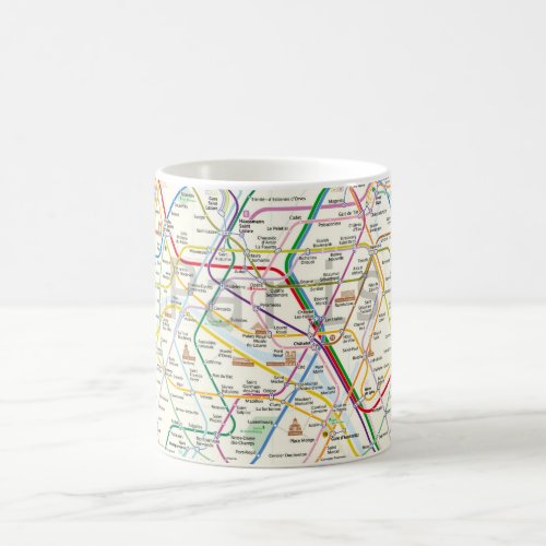 Metro of Paris Coffee Mug