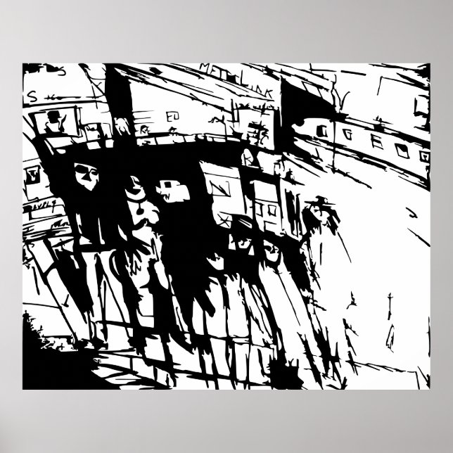 METRO STATION POSTER (Front)