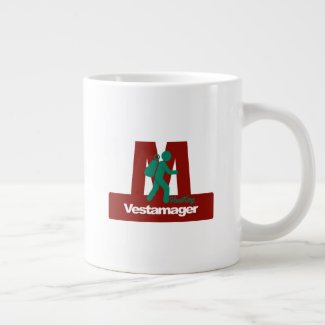 Metro Vestamager - vandring Giant Coffee Mug