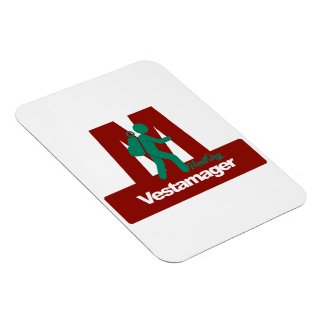 Metro Vestamager - vandring Magnet