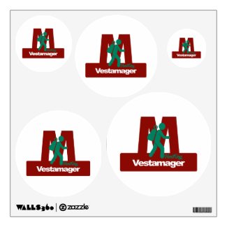 Metro Vestamager - vandring Wall Decal