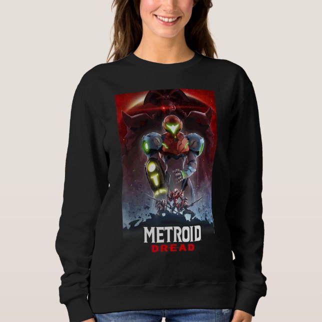 Metroid Dread Galactic Group Gaming Poster Sweatshirt (Front)