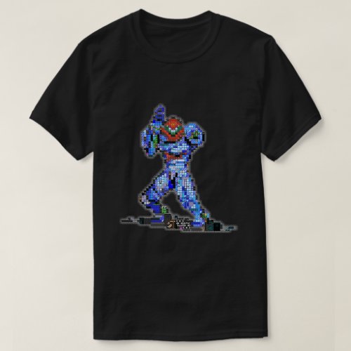 Metroid Dread Pixel Art T_Shirt