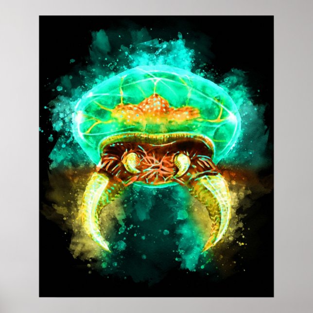 Metroid Prime Tallon Metroid Poster (Front)
