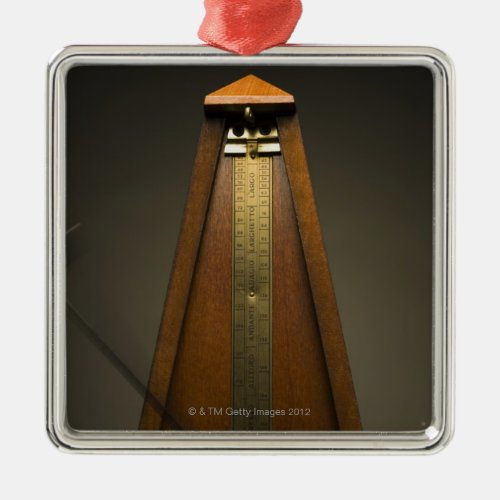 Metronome 2 metal ornament