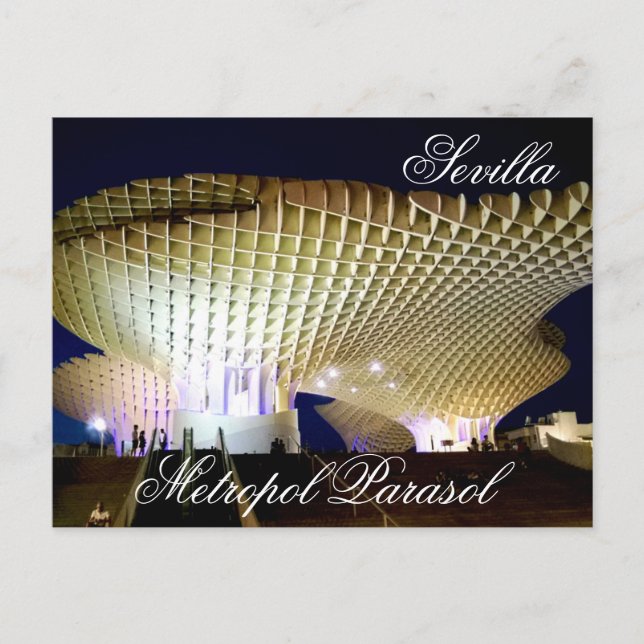 Metropol Parasol, Sevilla Postcard (Front)