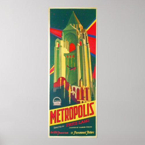 Metropolis by Fritz Lang 1927 Old Film Posters