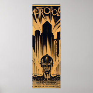 Metropolis  Fritz Lang movie Poster