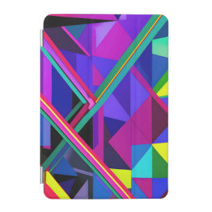 "Metropolis Grid: A Digital Reflection" iPad Mini Cover