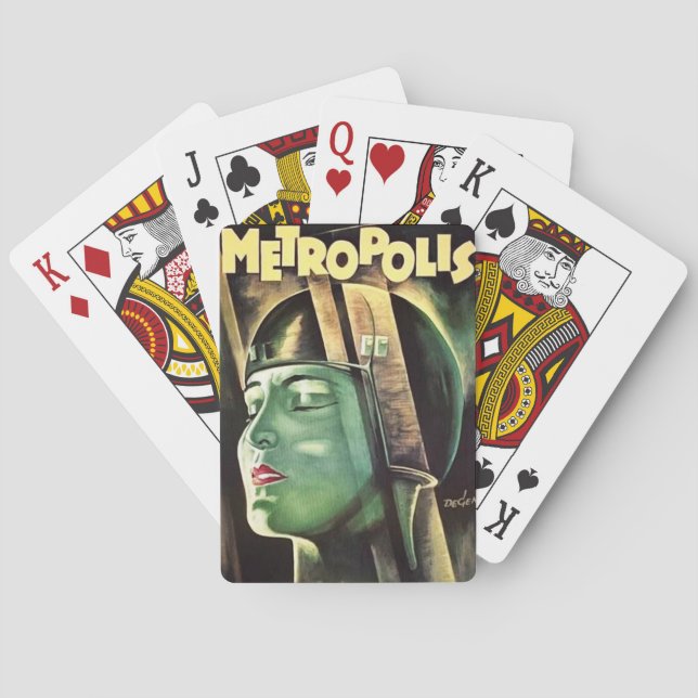 Metropolis Poker Cards (Back)