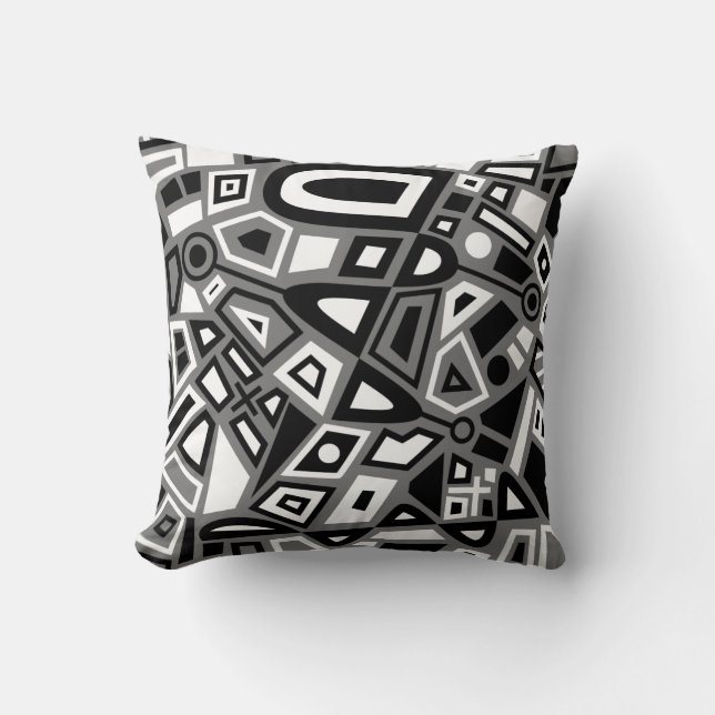 Metropolis Throw Pillow (Front)