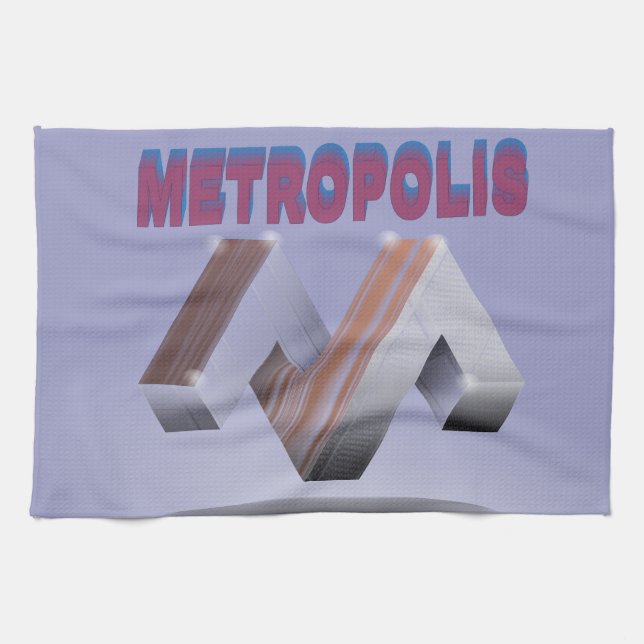 metropolis towel (Horizontal)
