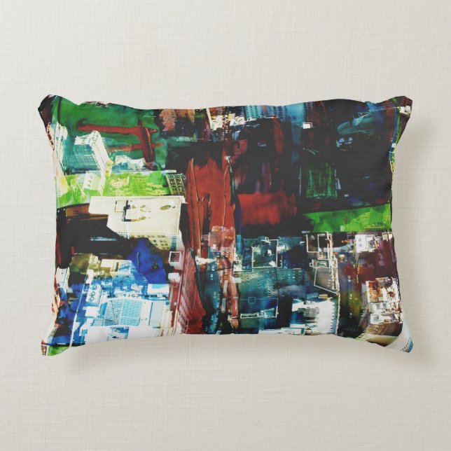 Metropolis VIII Decorative Pillow (Front)