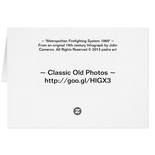 Metropolitan Firefighting System 1866 (Back Horizontal)