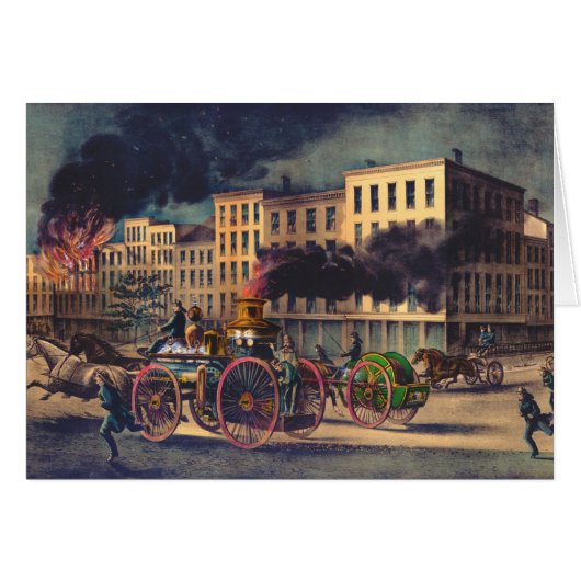 Metropolitan Firefighting System 1866 Cards (Front Horizontal)