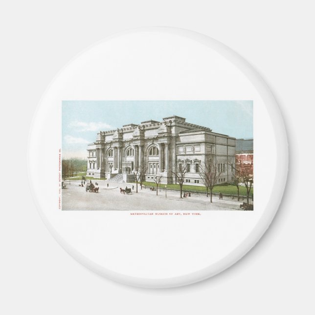 Metropolitan Museum of Art, New York Magnet (Front)