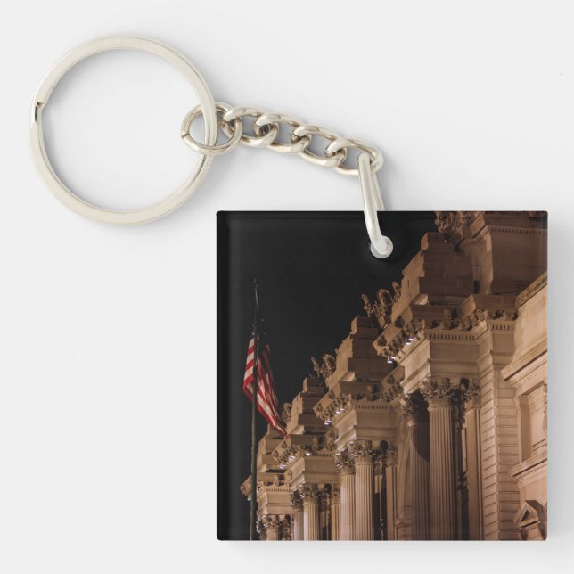 Metropolitan Museum of Art (the MET) Photo Keychain (Front)