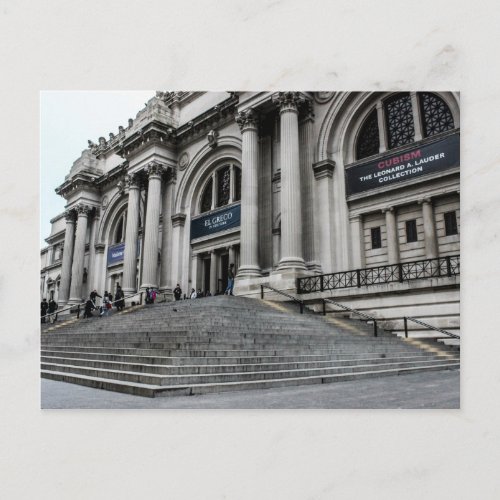 Metropolitan Museum of Art the MET Photo Postcard