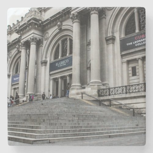 Metropolitan Museum of Art the MET Photo Stone Coaster