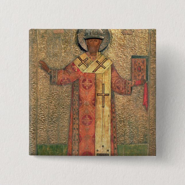 Metropolitan Philipp, 1653 Button (Front)