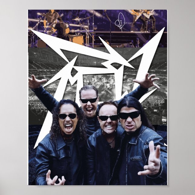  Mettalica Poster (Front)