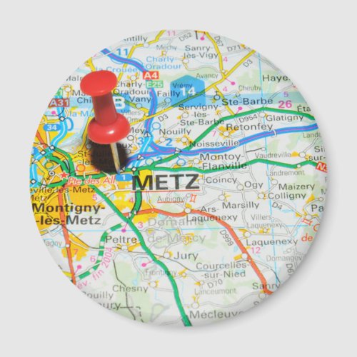 Metz France Magnet