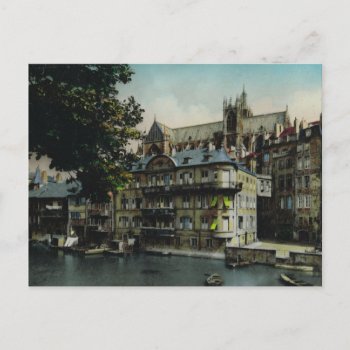 Metz  Moselle Postcard by Franceimages at Zazzle