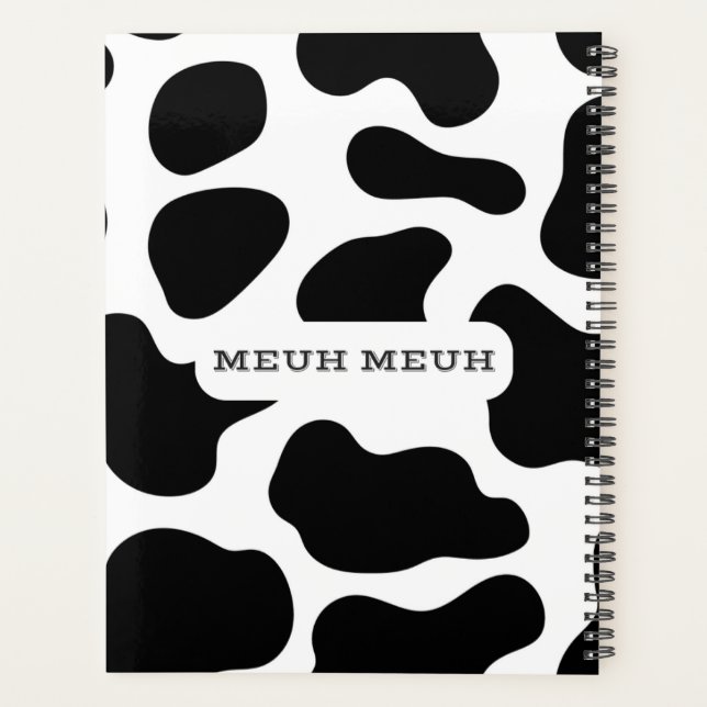 Meuh Meuh Planner (Back)
