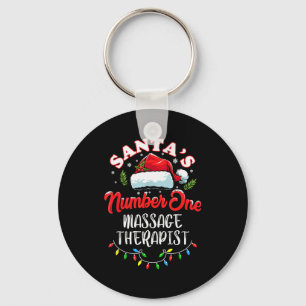 Meuse Christmas Gift Santas Number One Mage Theras Keychain