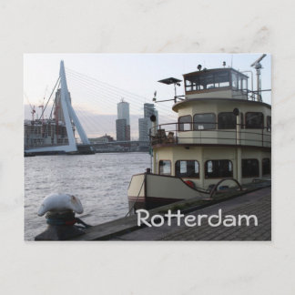 Meuse river, Rotterdam Postcard