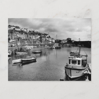 Mevagissey Harbour Cornwall Postcard