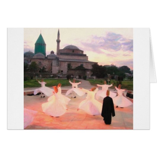 mevlana konya cards (Front Horizontal)