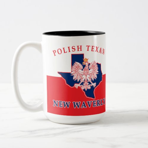 Mew Waverly Polish Texan Two_Tone Coffee Mug