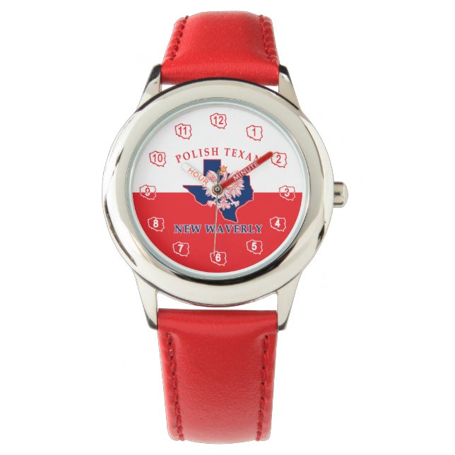 Mew Waverly Polish Texan Watch (Front)
