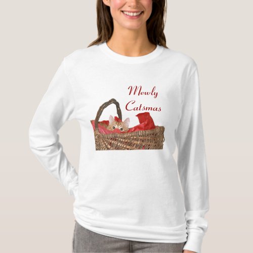 Mewly Catsmas T_Shirt