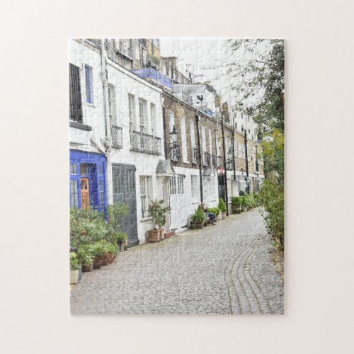 Mews Houses Kensington and Chelsea London UK Jigsaw Puzzle