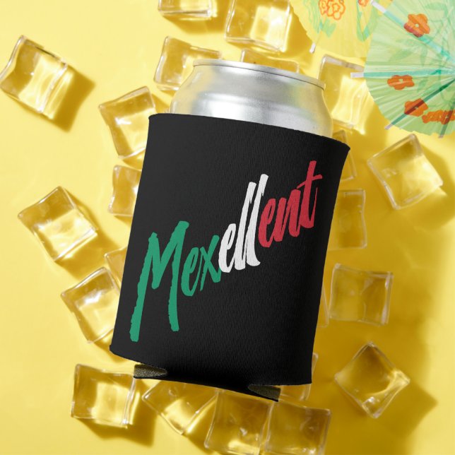 Mexellent - Mexico and Mexican pride Can Cooler (In Situ Summer)