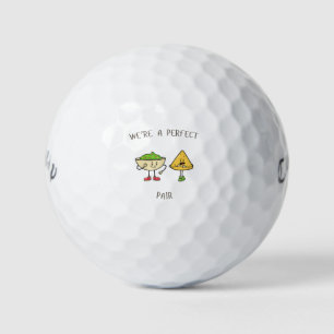 Mexica Food Wedding Theme Favors Welcome Bag Funny Golf Balls