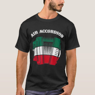 Mexican Air Accordion Mexico Soccer Football T-Shirt