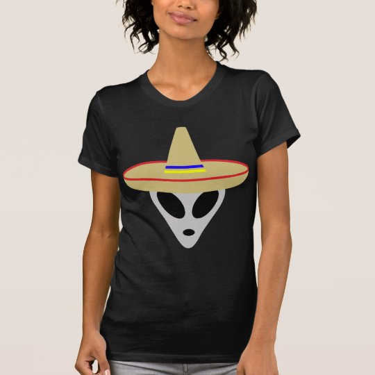 mexican alien sombrero T-Shirt