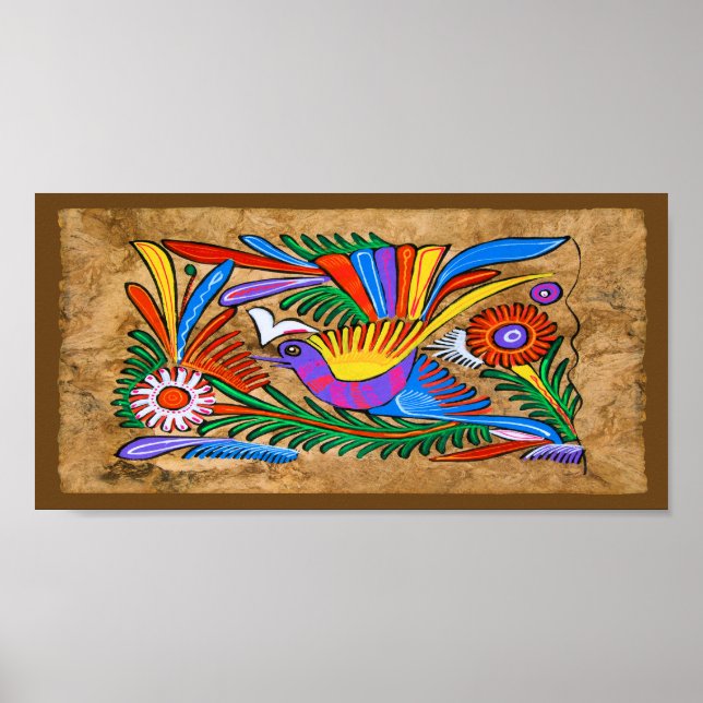 Mexican Amate Bark Painting and Sweet Story Poster (Front)