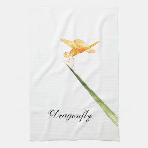 Mexican amber-wing dragonfly towel
