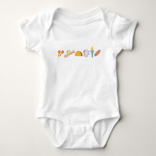 Mexican American Baby One-Piece Bodysuit