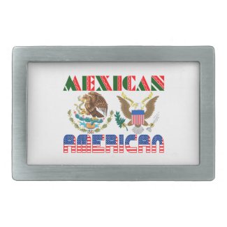 Mexican American Eagles Belt Buckle